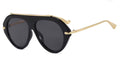 Oversized Luxury Aviator Sunglasses