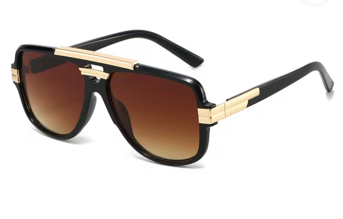 Pilot Frame Retro Sunglasses
