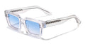 Square Vintage Thick Frame Sunglasses
