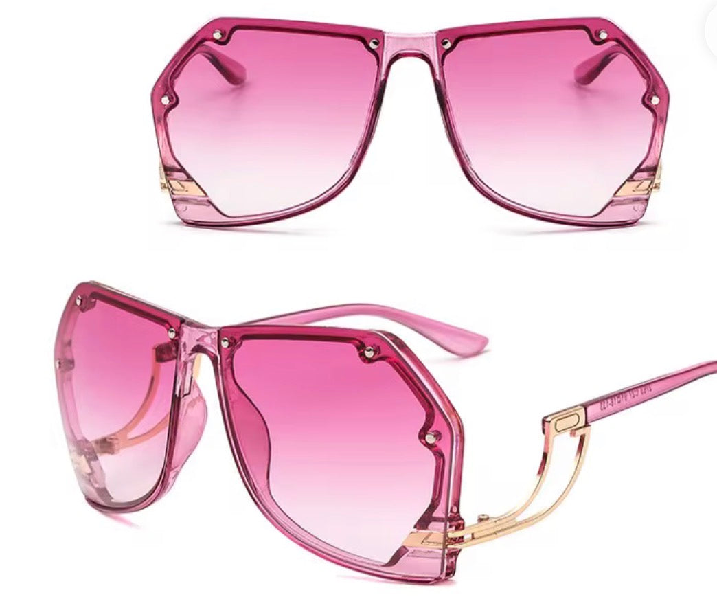 Oversized Irregular Shape Sunglasses